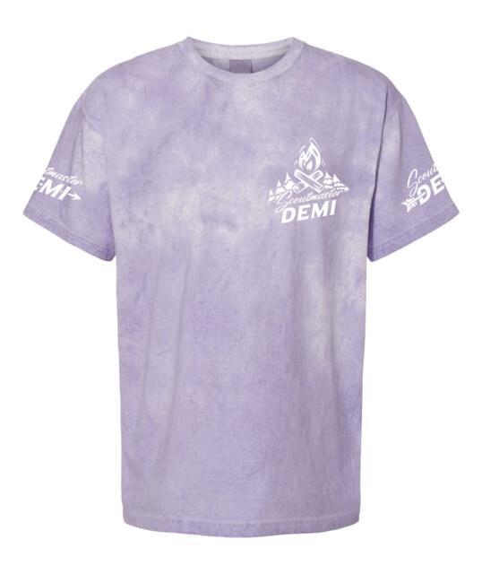 That's Demi way Blast Tee - Amethyst