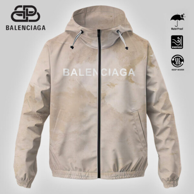 Limited Edition Balenciaga Windbreaker Layer Jacket 05