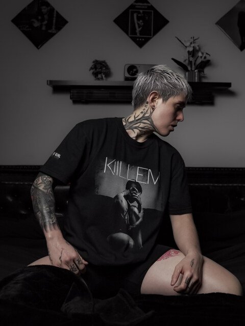 Black&White Unisex T-Shirt - Good Girl