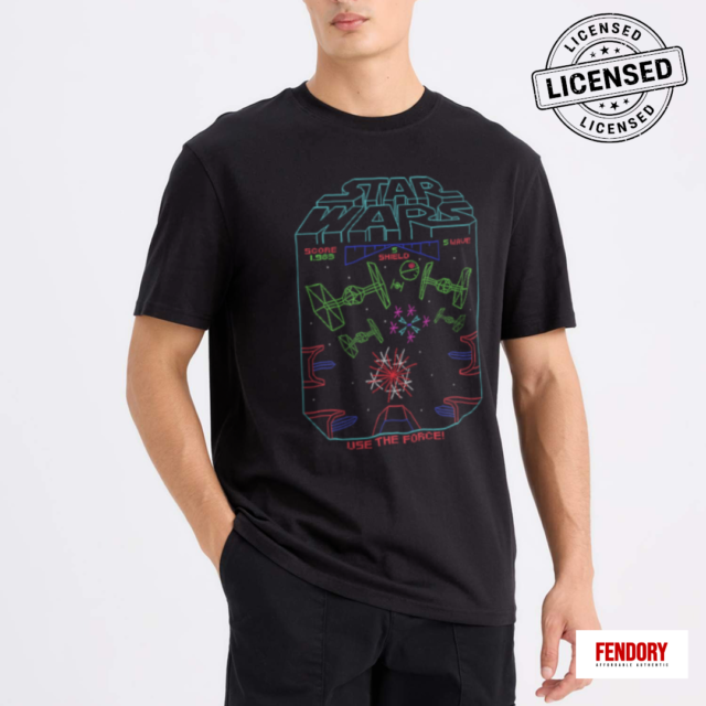 Men's Star Wars Arcade Game Adult T-Shirt