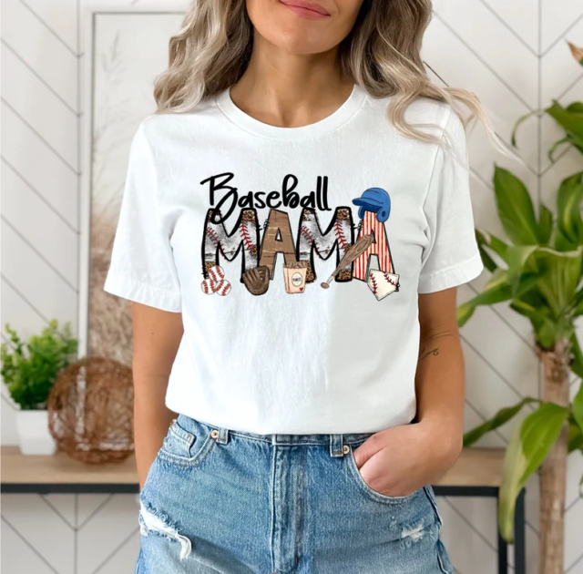 Ma Mama Mom Bruh Baseball Funny Sports Mom Design – Perfect Game Day Shirt & Mother’s Day Gift