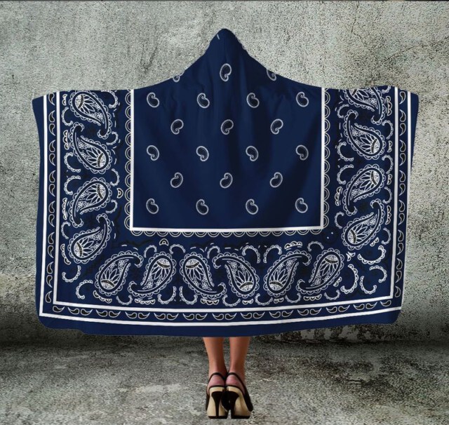 Stocktee Bandana Hooded Blanket GTS003534