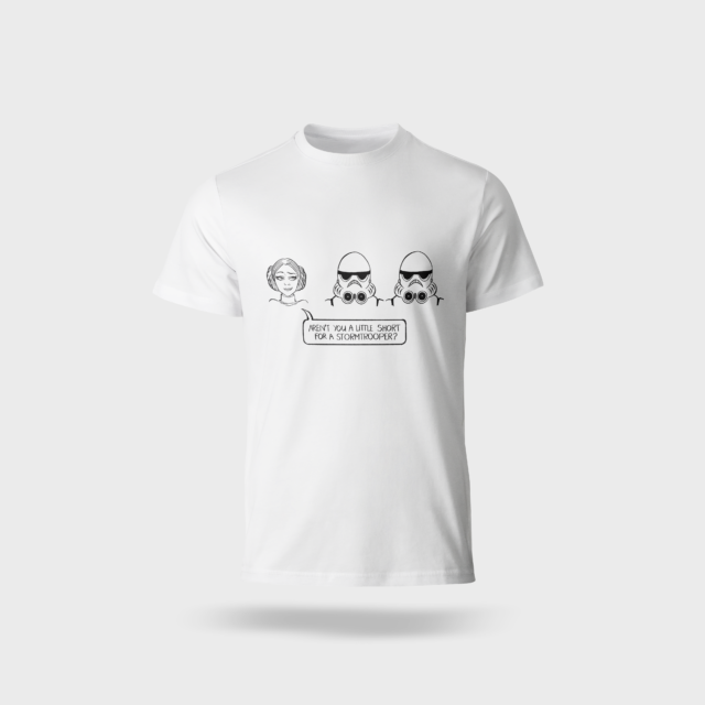 Men’s Star Wars Aren't You A Little Short For A Stormtrooper Adult T-Shirt