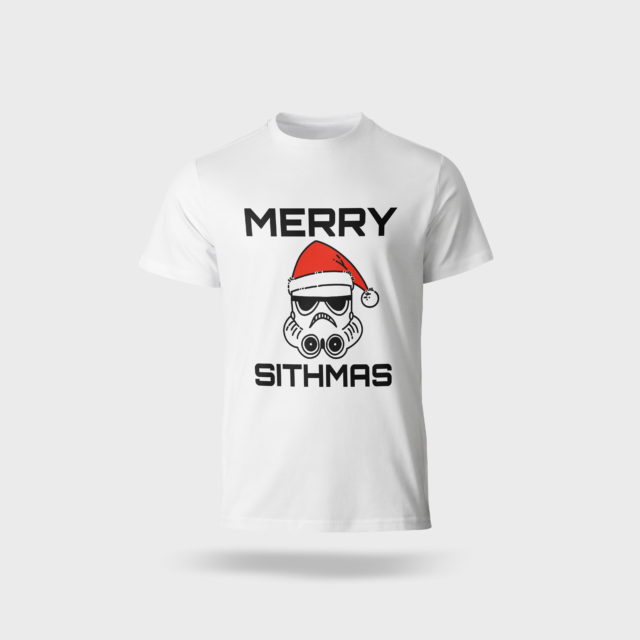 Star Wars Men’s Merry Sithmas Adult T-Shirt