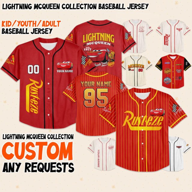 Personalize Disney Cars Lightning Mcqueen Collection Awesome