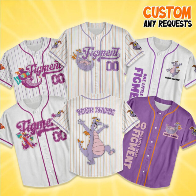 Custom Disney Figment Little Spark Simple Stripe