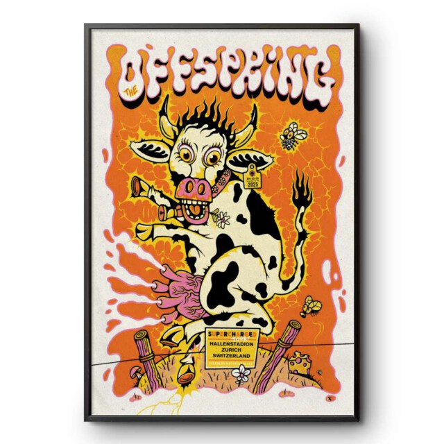 The Offspring Sep 30 2025 Zurich Switzerland Poster