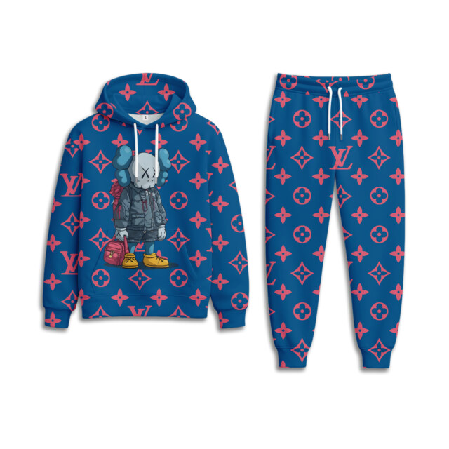LOUIS VUITTON, Kaws - Hoodie & Joggers Set