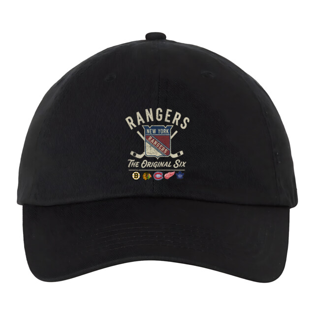 NEW YORK RANGERS - Bio-Washed Classic Dad Hat - The Original Six