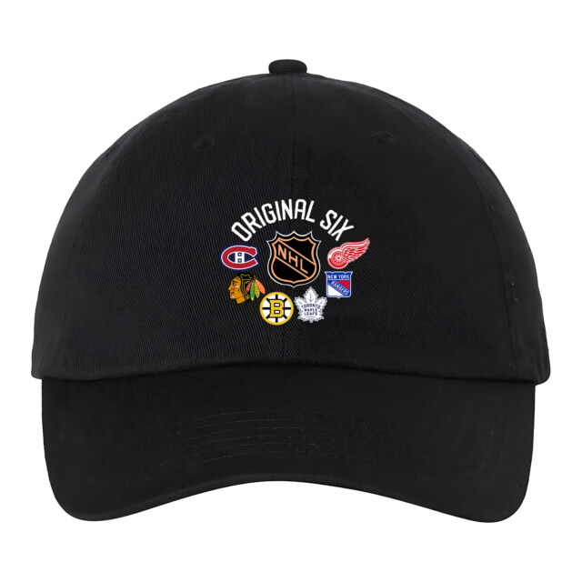 NHL The Original Six - Bio-Washed Classic Dad Hat