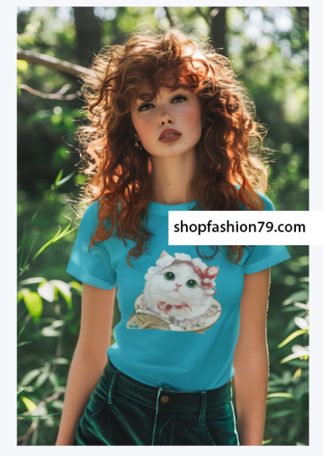 Lady's T-Shirt | Next Level 3900 (US) cat love 51