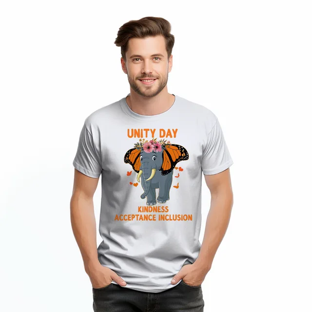 Elephant Unity Day Kindness Acceptance Inclusion T Shirt Unity Day Orange Shirt