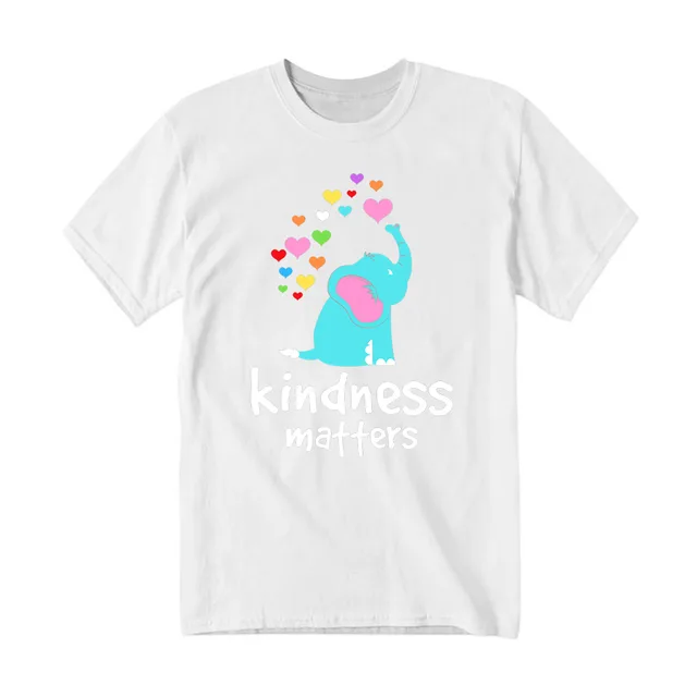 Elephant Kindness Matters T-Shirt Cute Teacher Shirts Kindness Gift Ideas