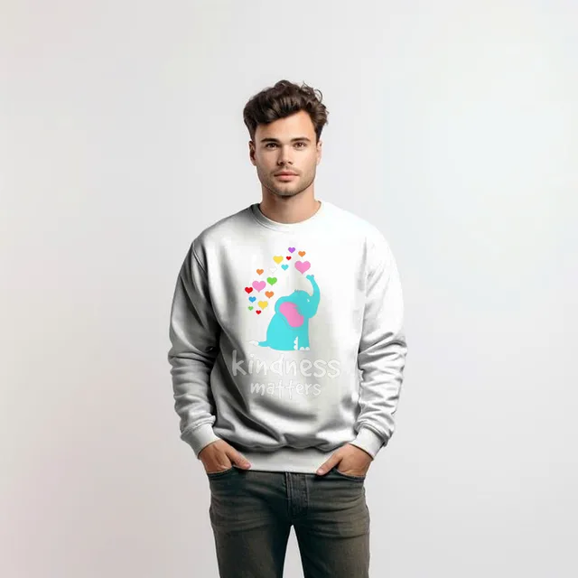 Elephant Kindness Matters Sweatshirt Cute Teacher Shirts Kindness Gift Ideas