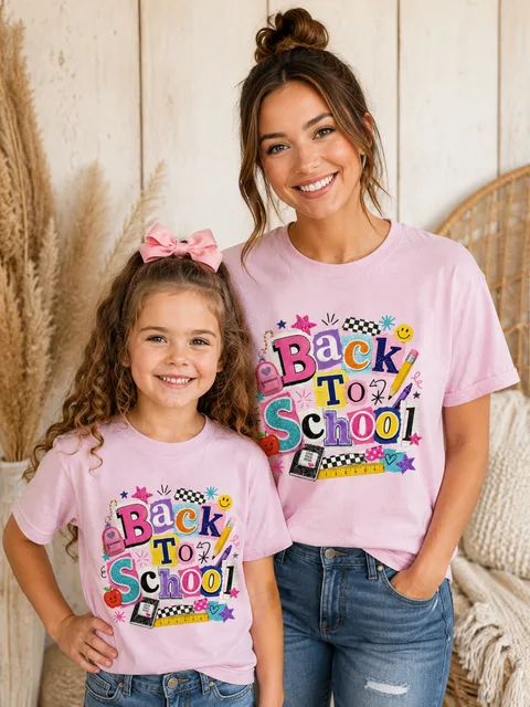 Fun Scrapbook Letters First Day of School T-Shirt