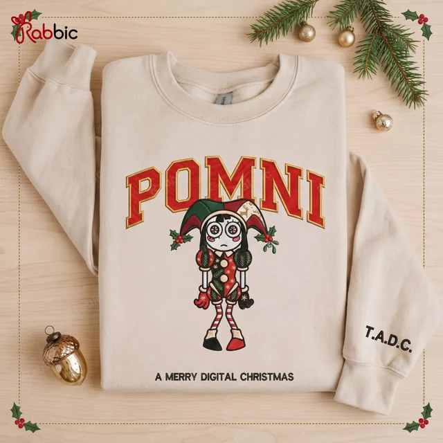 Pomni  Xmas - TADC Embroidered Special Shirt V 1