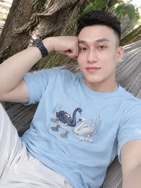 Unisex T-Shirt | Comfort Colors 1717 (US) 90s retro animals + nature  93