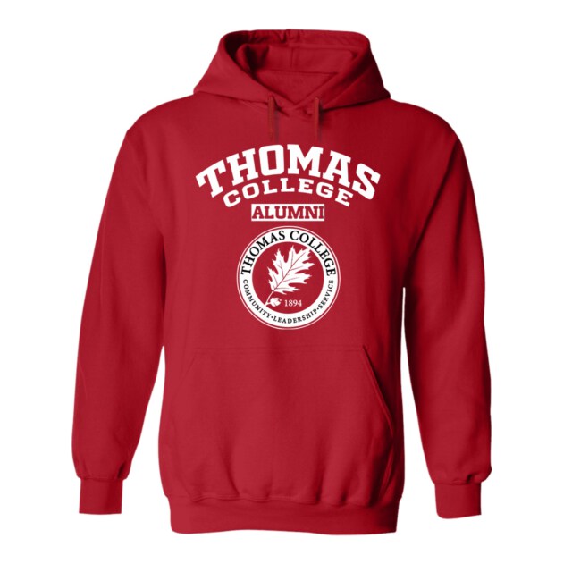 Thomas College seal ME LG Alumni Hoodie