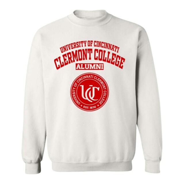 UC Clermont College Light OH LG Alumni Sweatshirt
