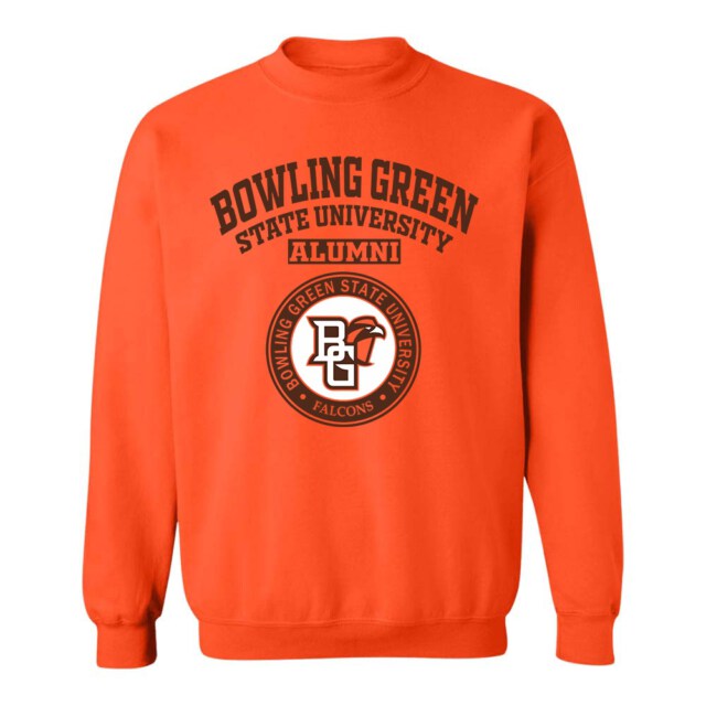 Bowling Green State University Light OH LG Alumni Sweatshirt