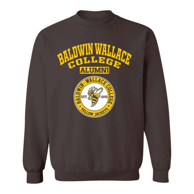 Baldwin Wallace College Yellow Jackets OH LG Alumni Sweatshirt