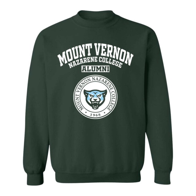 Mount Vernon Nazarene College OH LG Alumni Sweatshirt