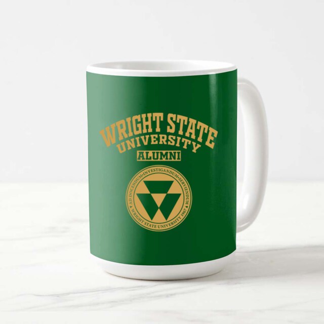 Wright State University Dark OH LG Alumni Mug