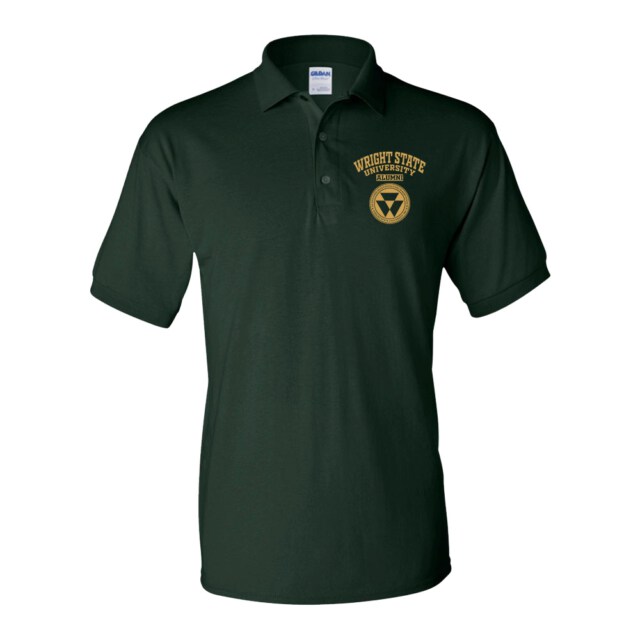 Wright State University Dark OH LG Alumni Polo