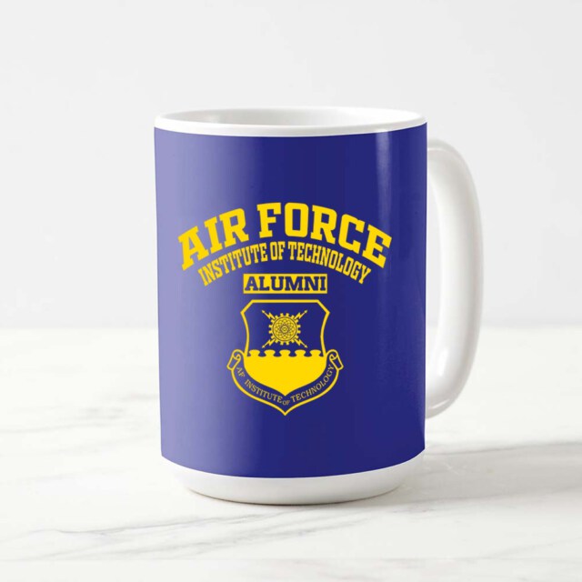 Air Force Institute of Technology Dark OH LG Alumni Mug