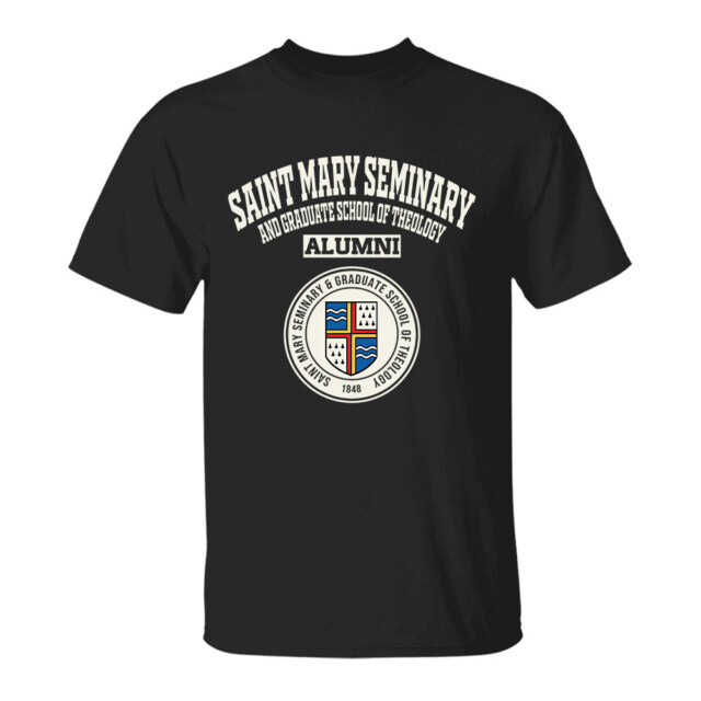Saint Mary Seminary & Graduate School of Theology Dark OH LG Alumni T Shirt
