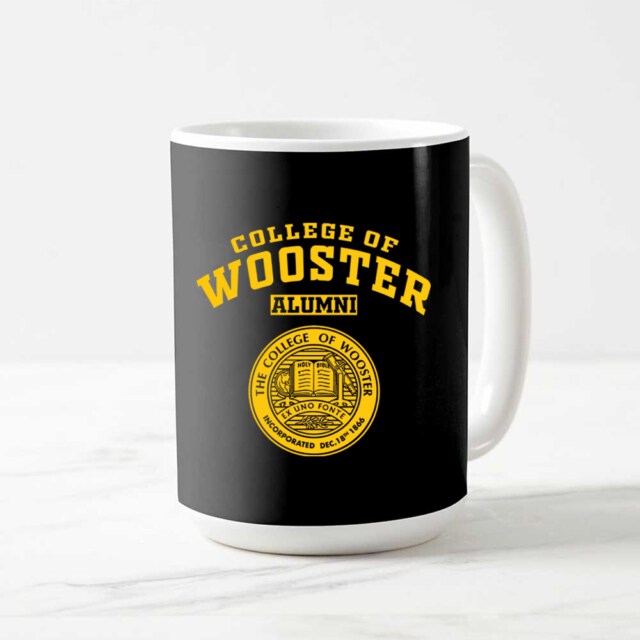 College of Wooster Dark OH LG Alumni Mug