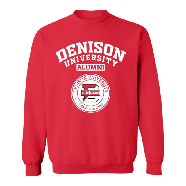 Denison University Big Red OH LG Alumni Sweatshirt