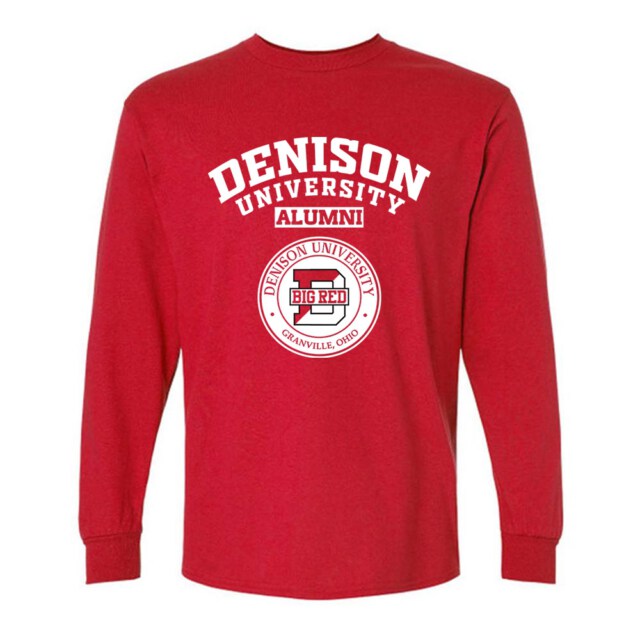 Denison University Big Red OH LG Alumni Long Sleeve