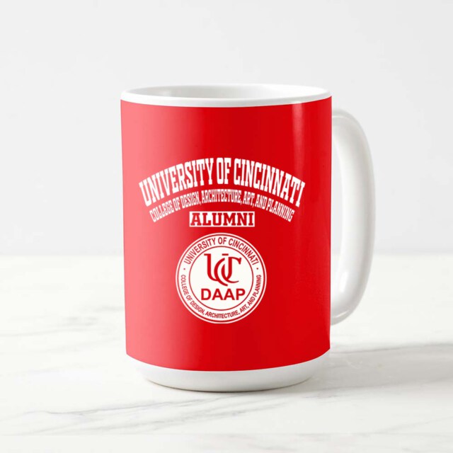 University of Cincinnati College of Design Architecture Art and Planning OH LG Alumni Mug
