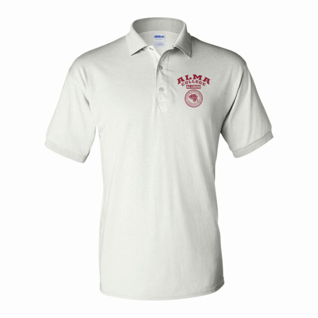 Alma College Light MI LG Alumni Polo
