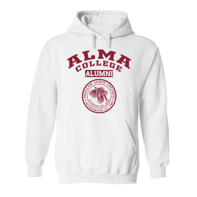 Alma College Light MI LG Alumni Hoodie
