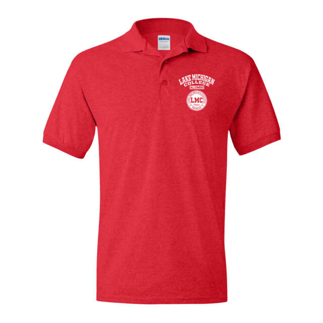 Lake Michigan College Dark MI LG Alumni Polo