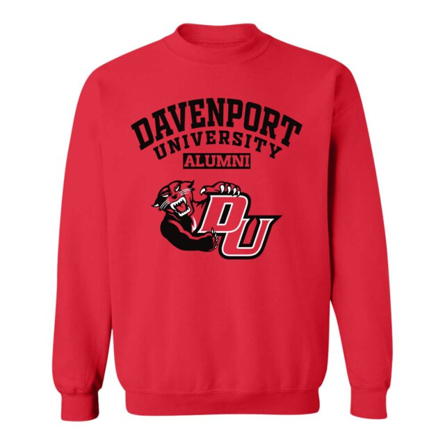 Davenport University Panthers MI LG Alumni Sweatshirt