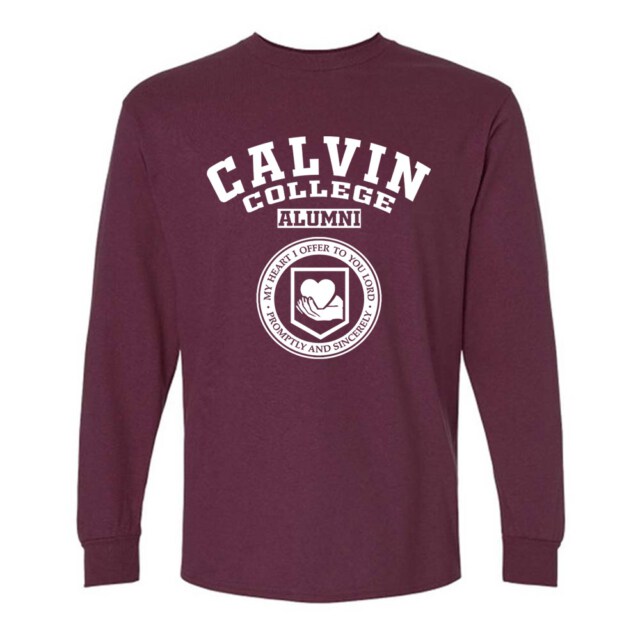 Calvin College MI LG Alumni Long Sleeve