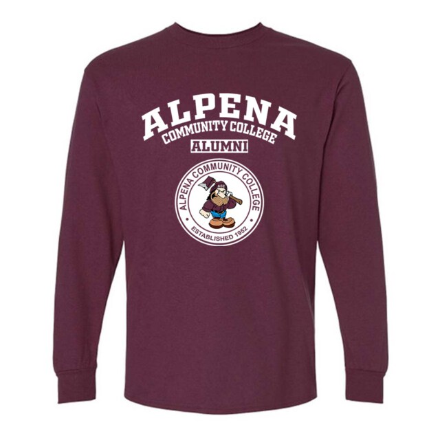 Alpena Community College MI LG Alumni Long Sleeve