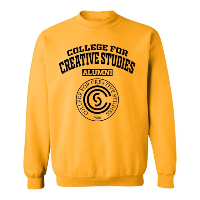 College for Creative Studies Light MI LG Alumni Sweatshirt