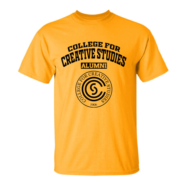College for Creative Studies Light MI LG Alumni T Shirt