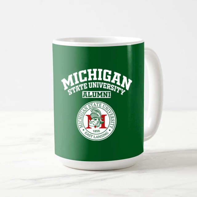 Michigan State University Spartans MI LG Alumni Mug