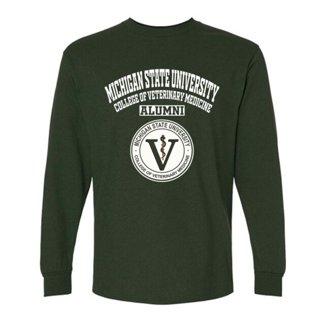 Michigan State University College of Veterinary Medicine MI LG Alumni Long Sleeve