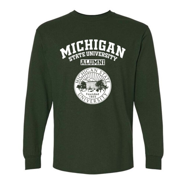 Michigan State University MI LG Alumni Long Sleeve