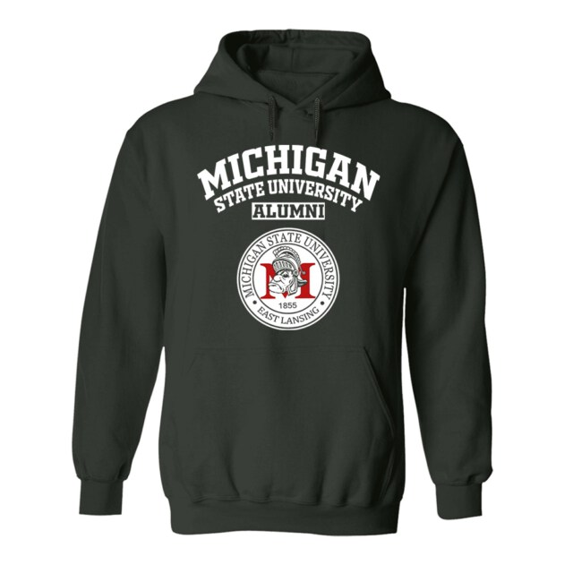Michigan State University Spartans MI LG Alumni Hoodie