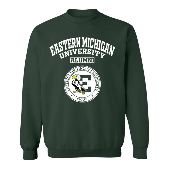 Eastern Michigan University Eagles MI LG Alumni Sweatshirt