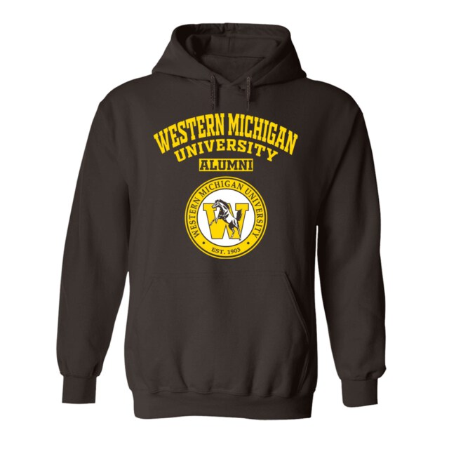 Western Michigan University Broncos MI LG Alumni Hoodie