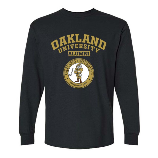 Oakland University Piorneers MI LG Alumni Long Sleeve