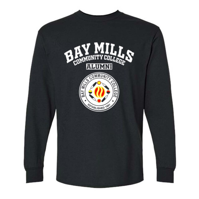 Bay Mills Community College MI LG Alumni Long Sleeve